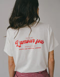 T-shirt L'amour fou