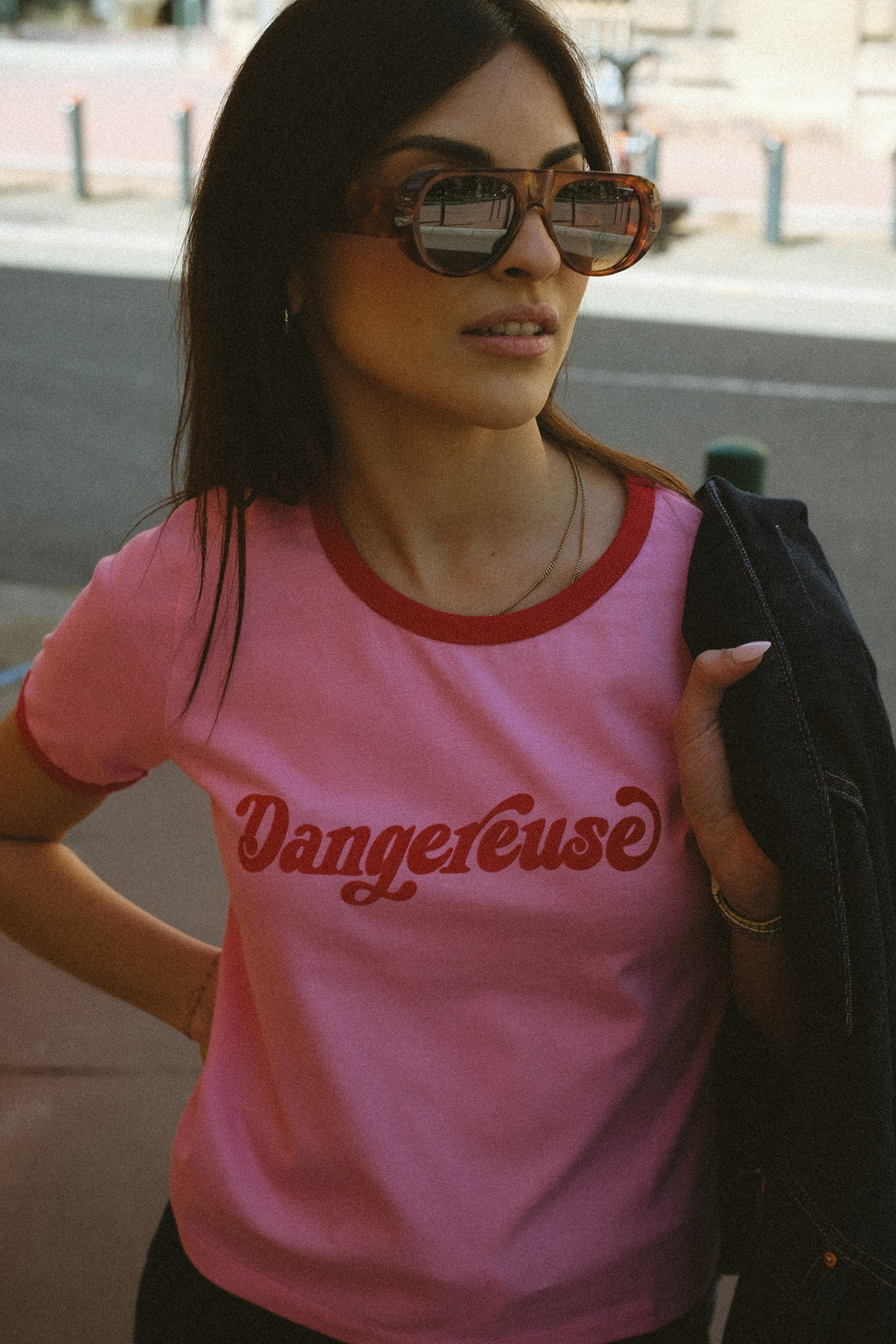 T-shirt Ringer Dangereuse