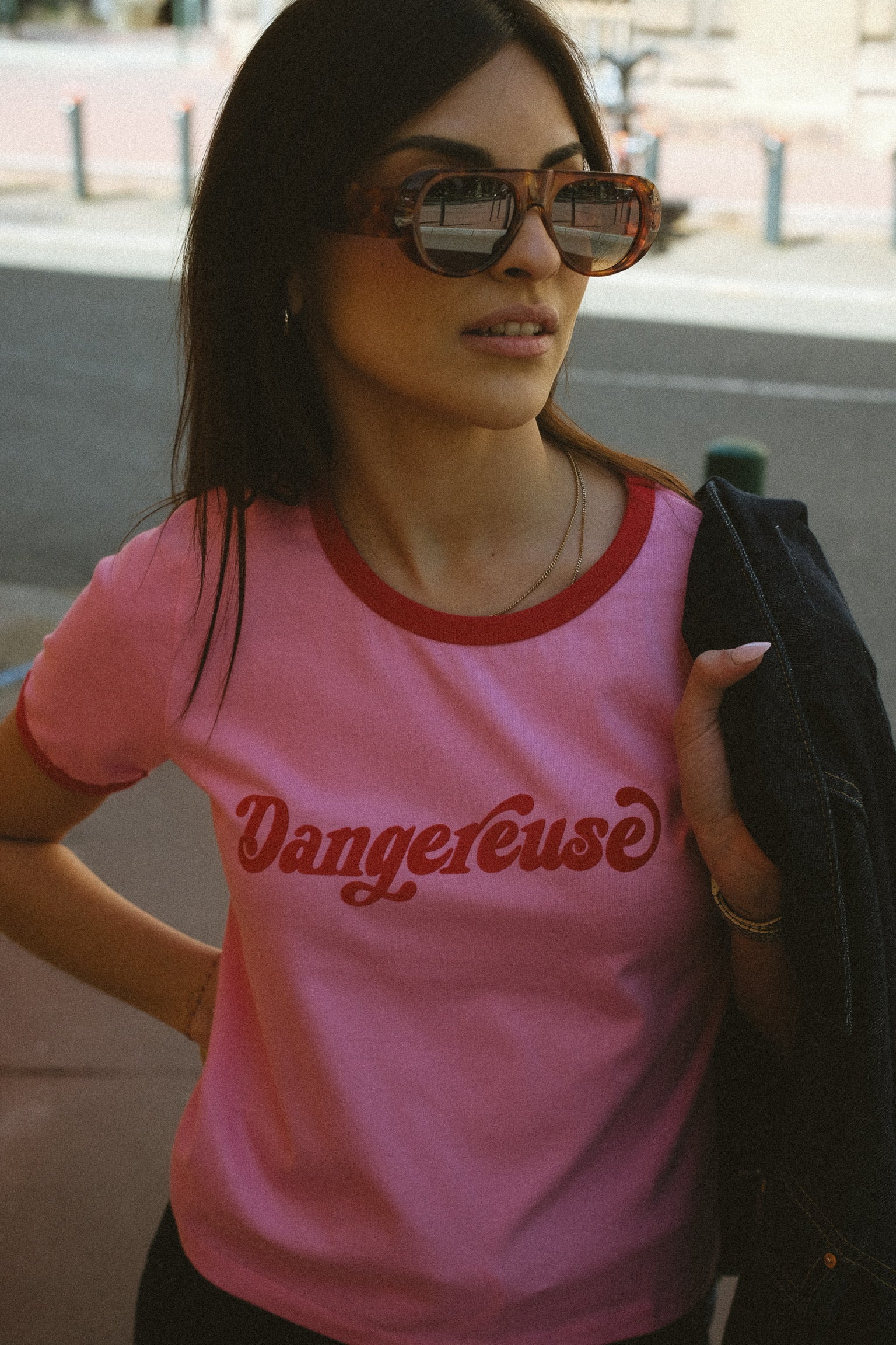T-shirt Ringer Dangereuse