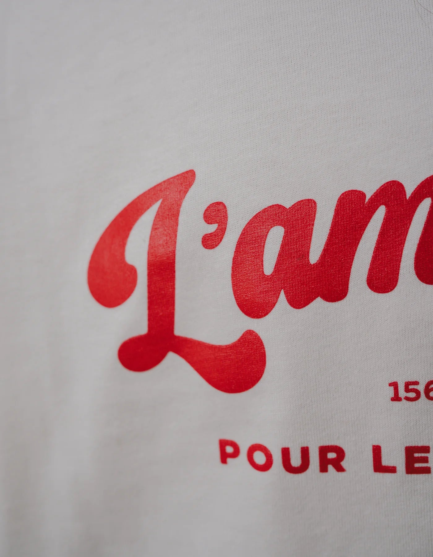 T-shirt L'amour fou