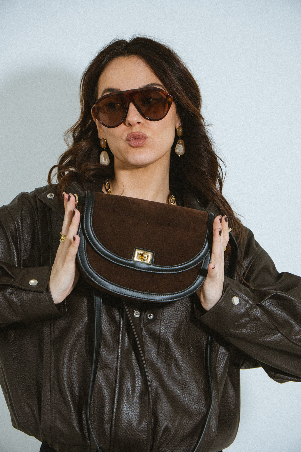 Dark Brown Mathilde Bag