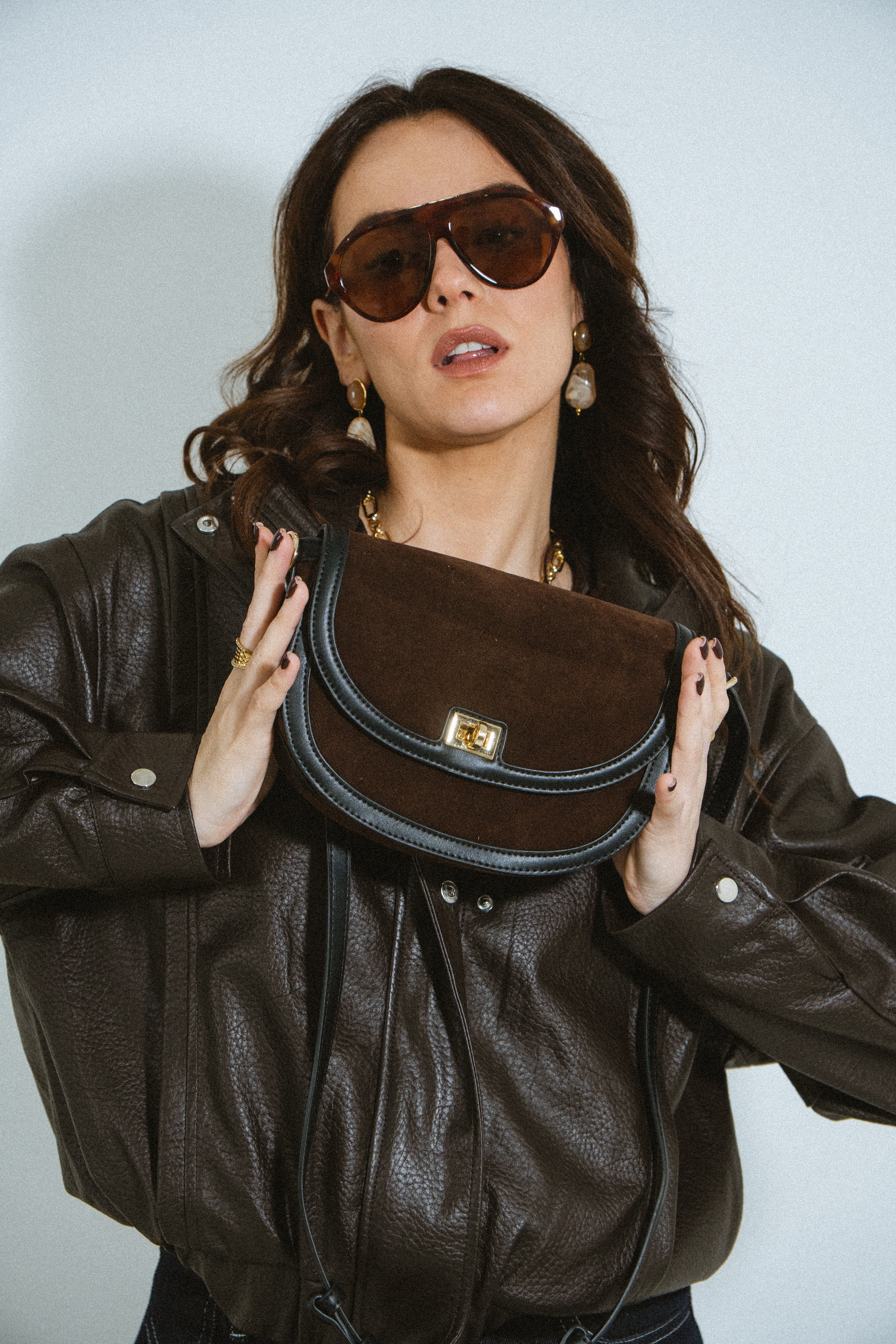 Dark Brown Mathilde Bag