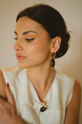 Brown Georgia earrings